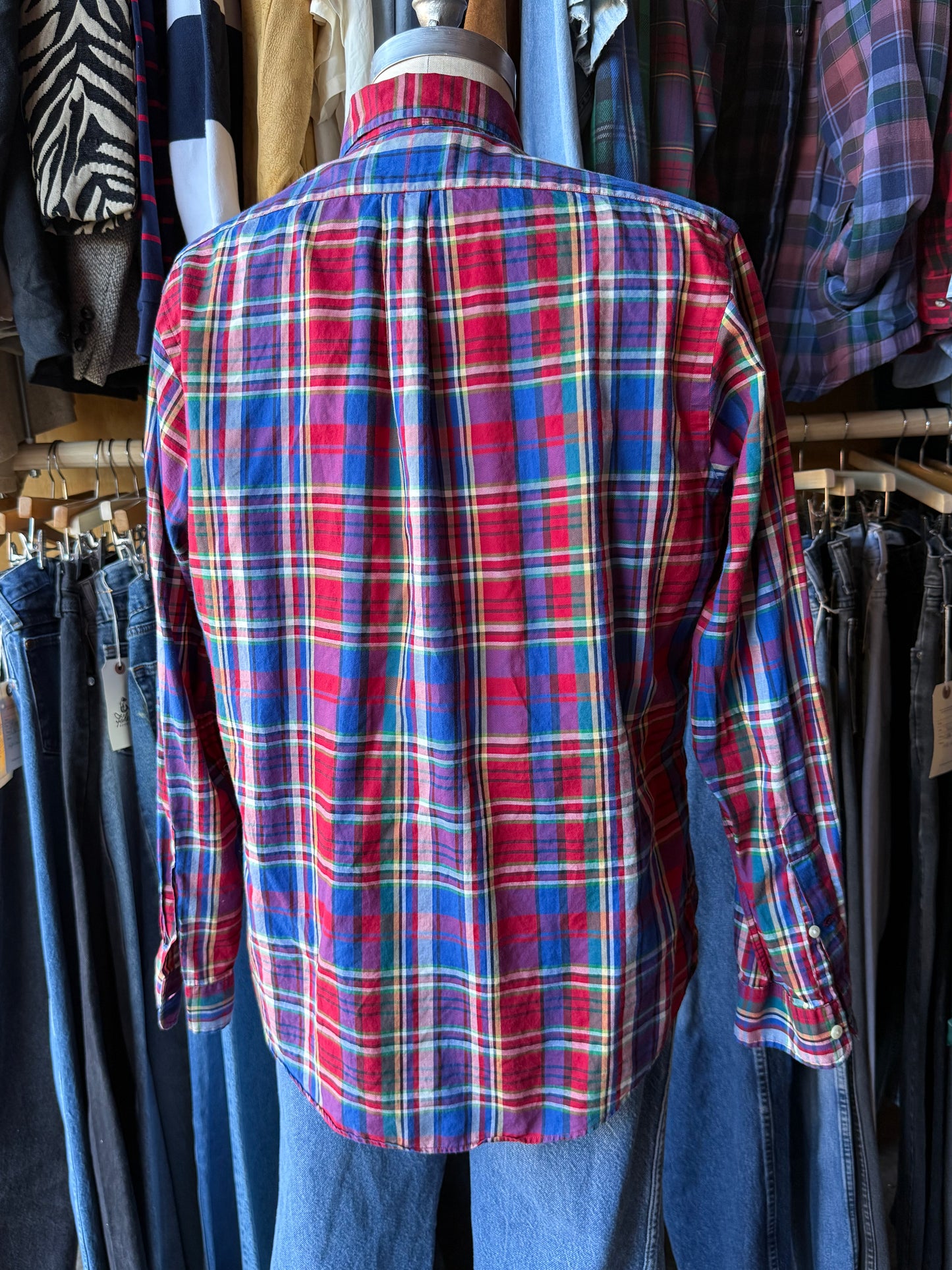 Ralph Lauren colorful plaid