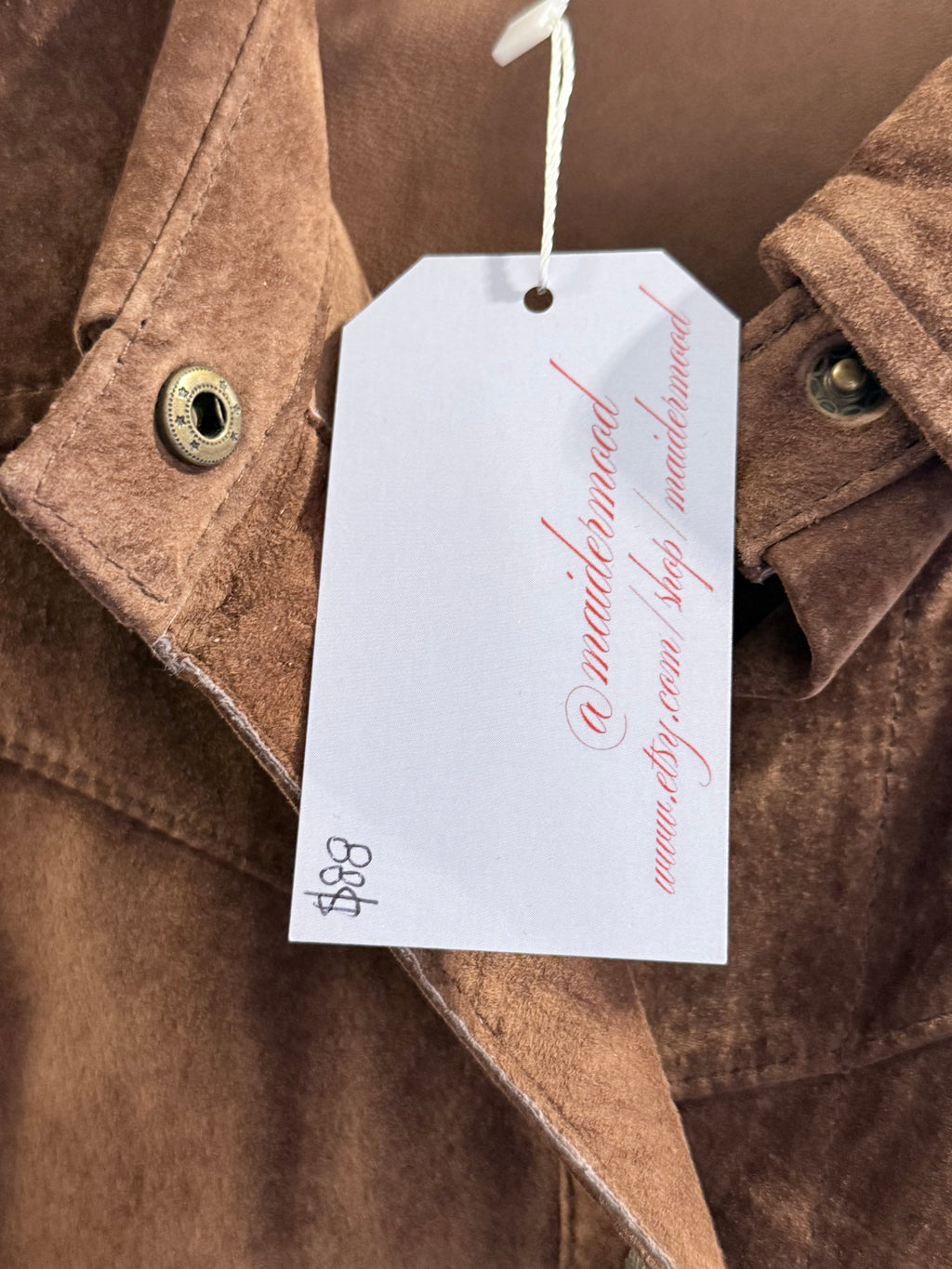Maider Mood - Suede dress