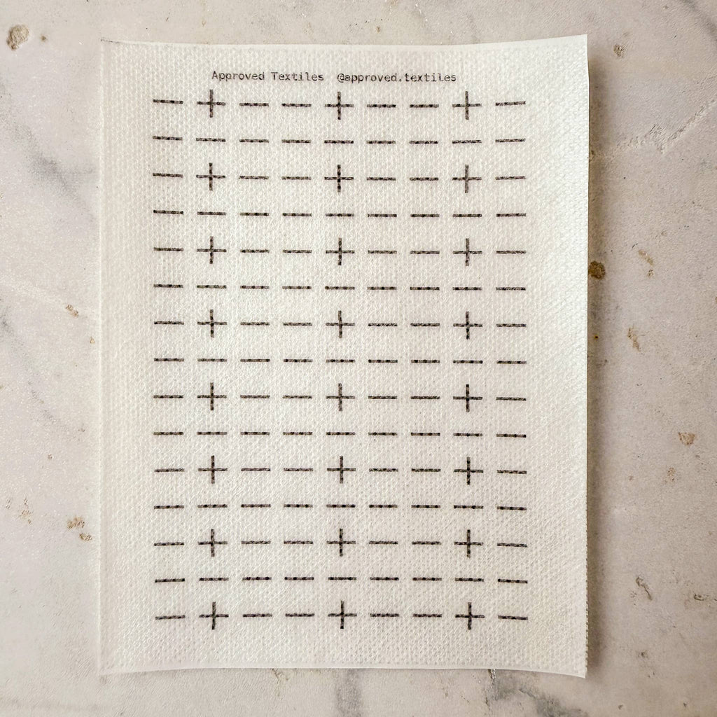 Agnes Martin Mending + Embellishment Transfer