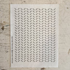 Diagonals - Minimal Mending + Embellishment Transfer