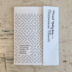 Persimmon Flowers - Minimal Mending + Embellishment Transfer