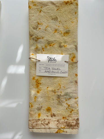 Tea Towel Bundle Dye - marigold
