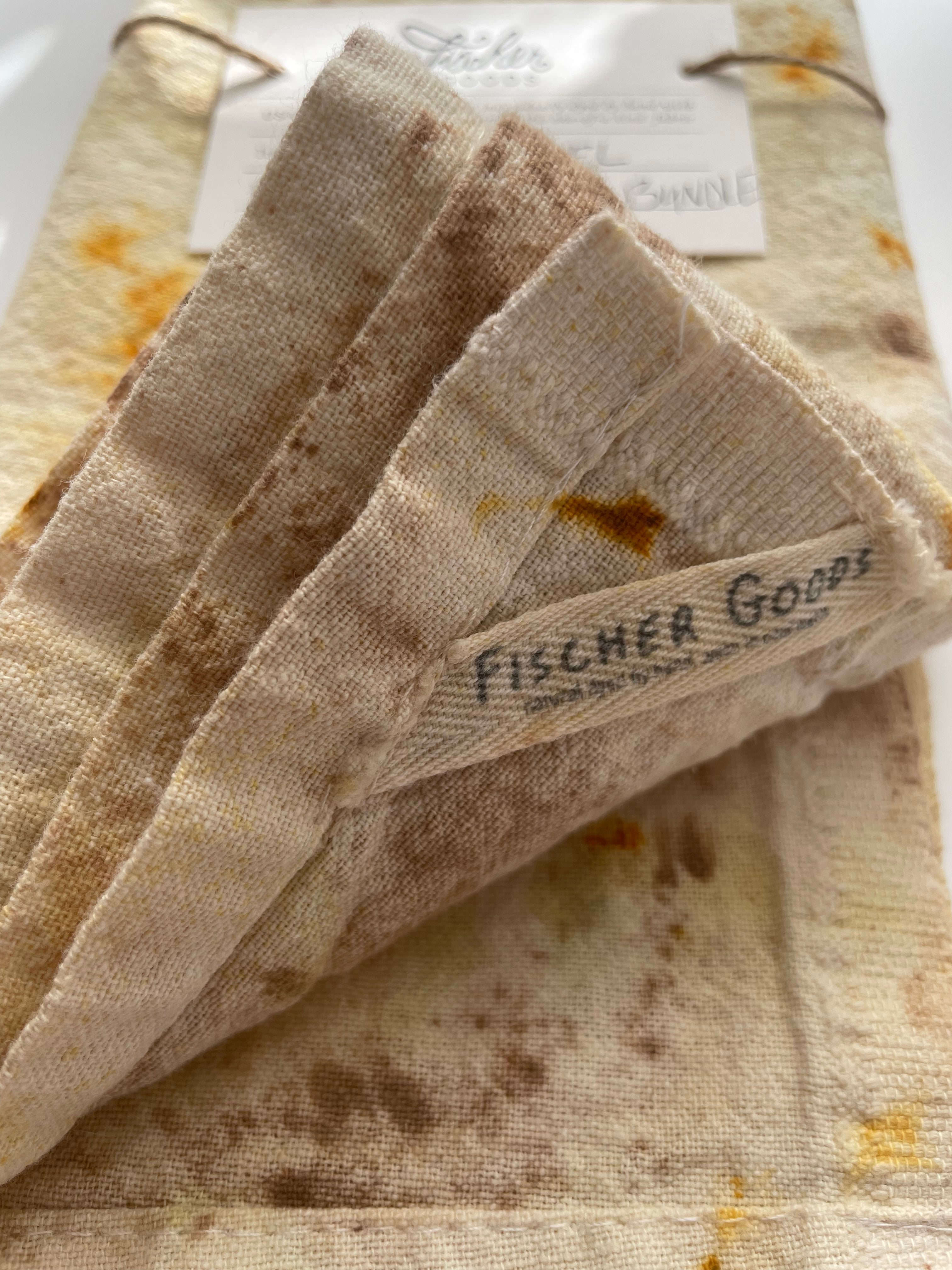 Tea Towel Bundle Dye - marigold