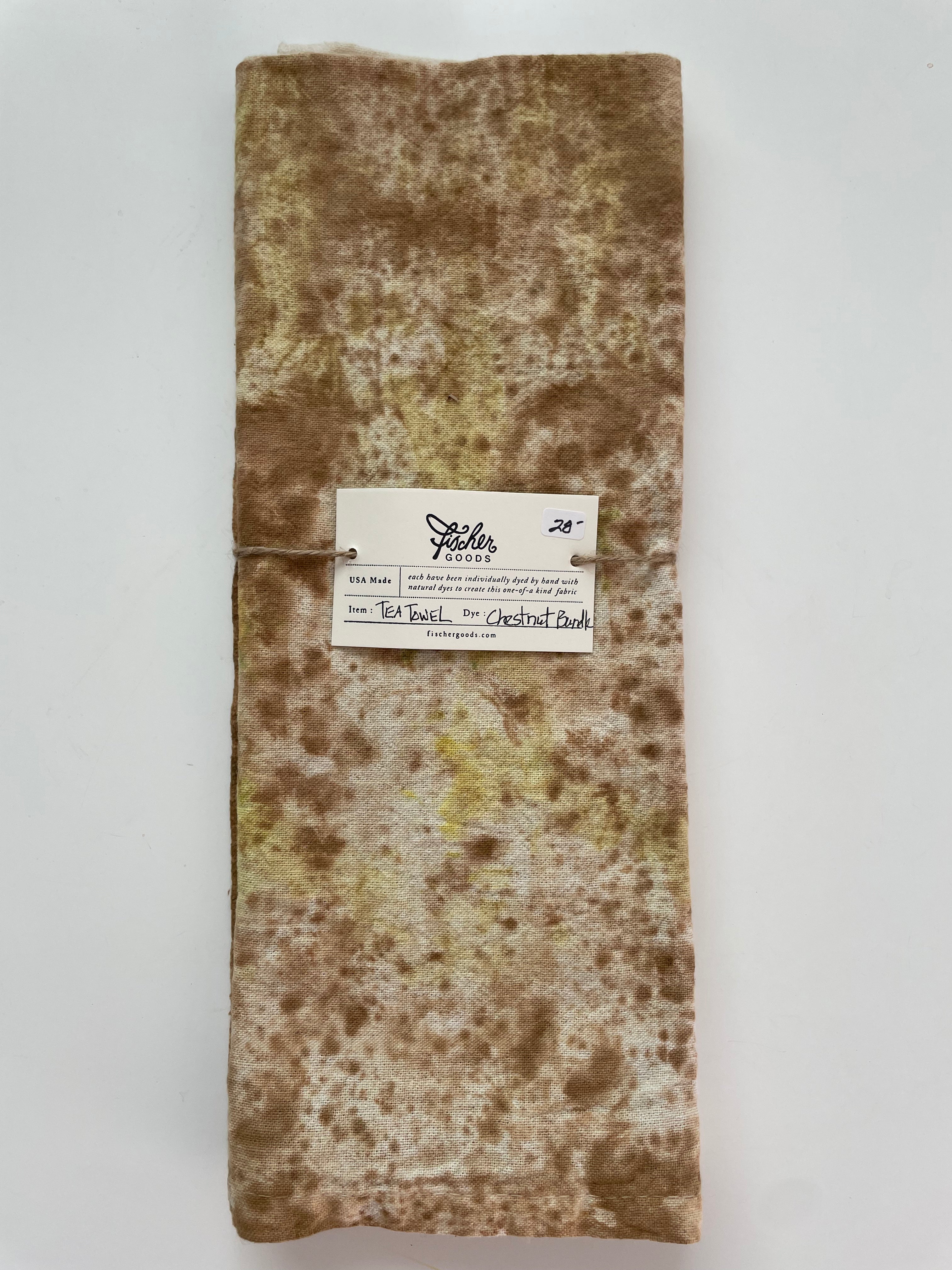 Tea Towel Bundle Dye - marigold