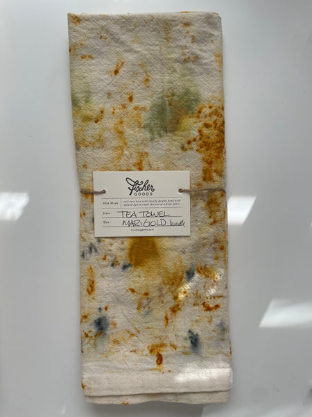 Tea Towel Bundle Dye - marigold