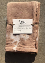 Natural Dyed tea Towel - Wattle