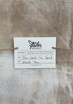 Natural Dyed tea Towel - Black Tea