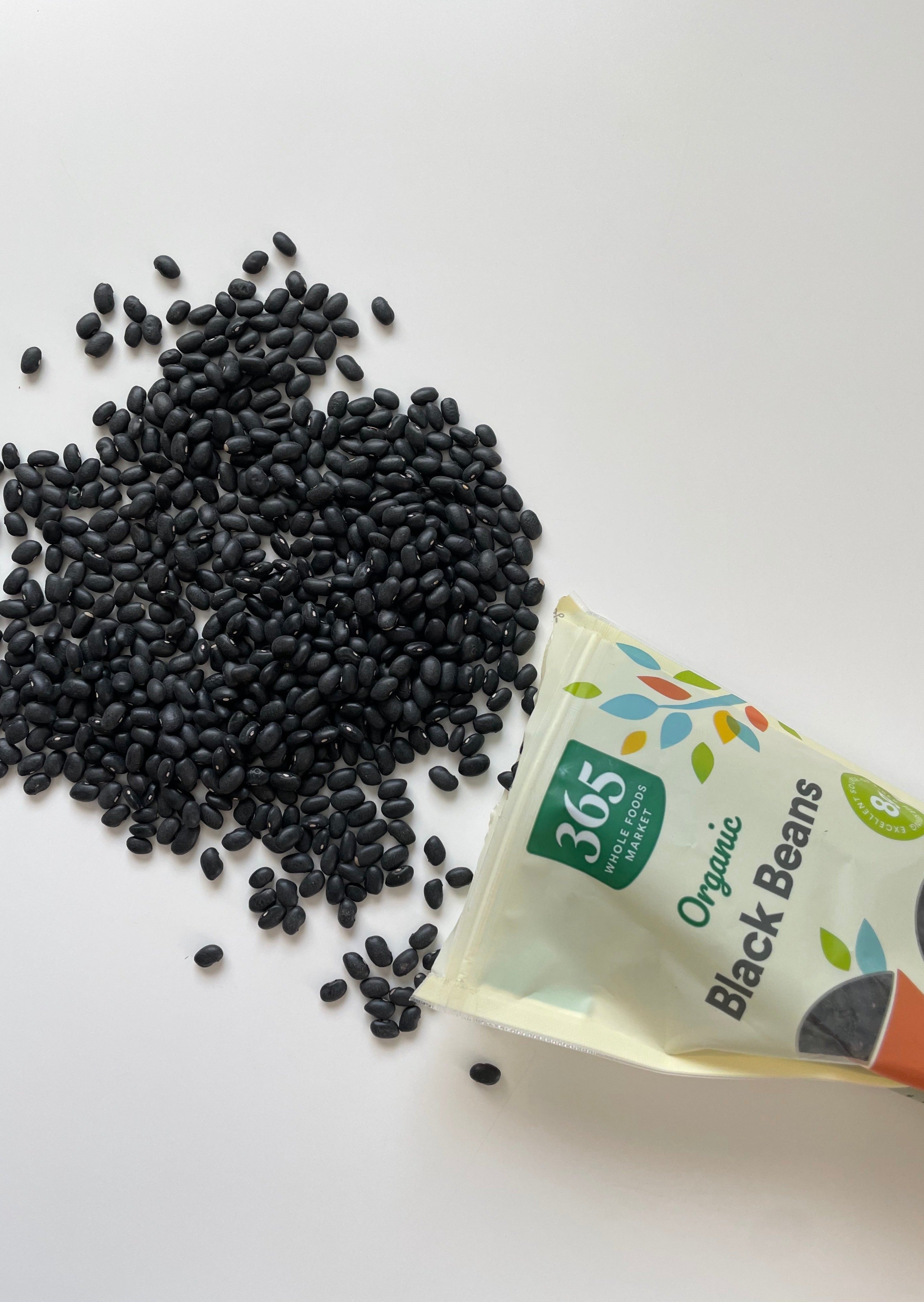 Natural Dyed Tea Towel - Black Beans and Avocado pits