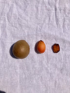 Natural Dyed Tea Towel - Avocado Pits and Skins