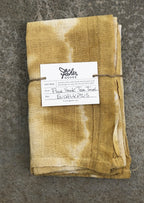 Natural Dyed Tea Towel - Eucalyptus