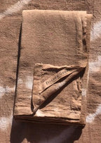 Natural Dyed tea Towel - Wattle