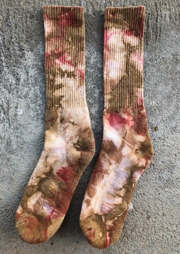 Jungmaven Natural Dyed Socks - Cutch, Wattle, Madder