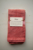 Natural Dyed Tea Towel - Madder Root